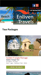 Mobile Screenshot of enliventravels.com